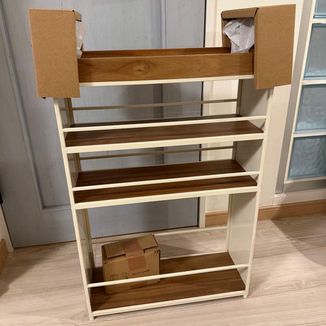 ZARA  メタルとウッド ストレージカート