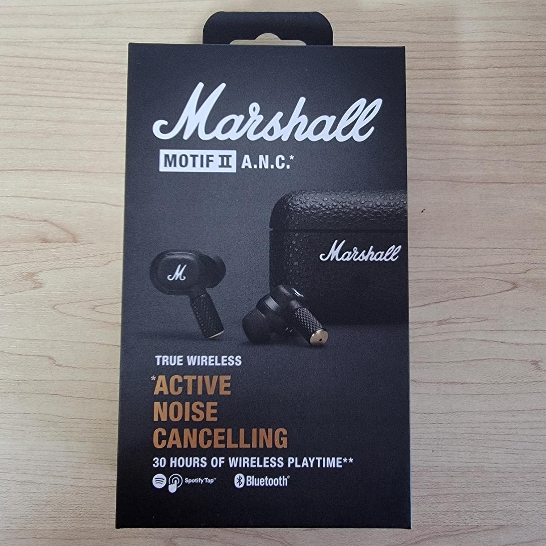 あー【ほぼ新品】Marshall MOTIF II A.N.C