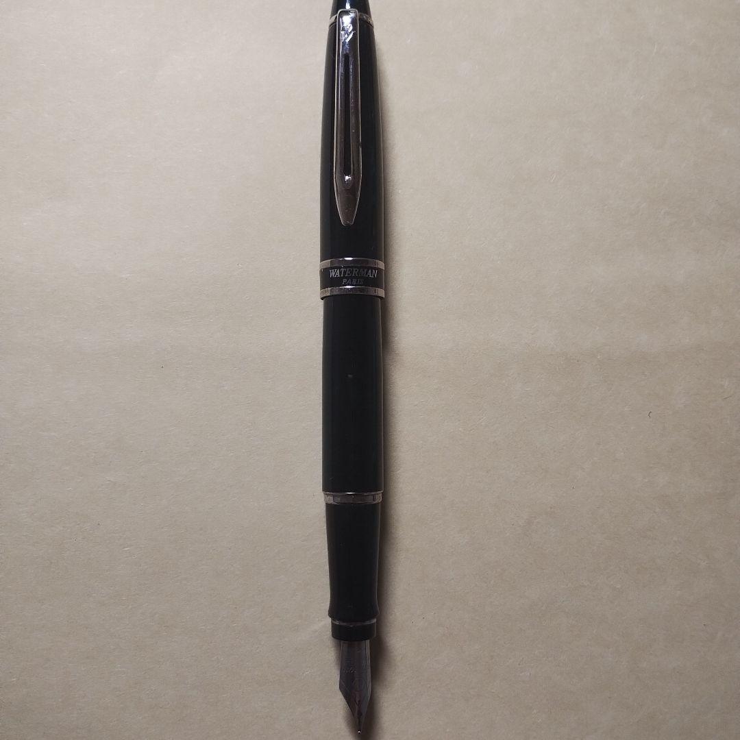 WATERMAN エキスパート ブラック 万年筆 フランス製