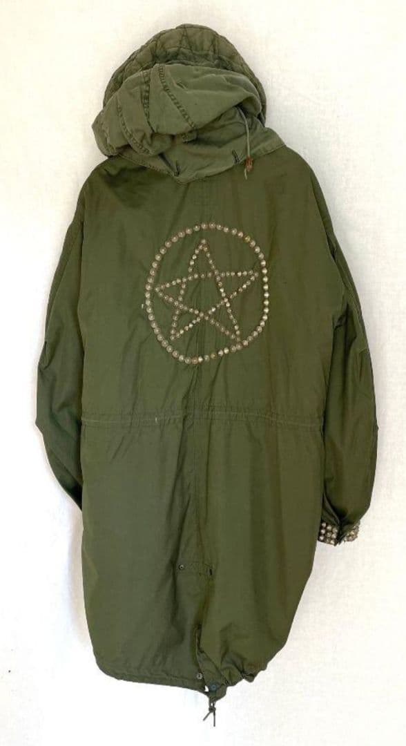 期間限定値下げ　ザックバルガス リメイクモッズコート スタッズ インナーダウン