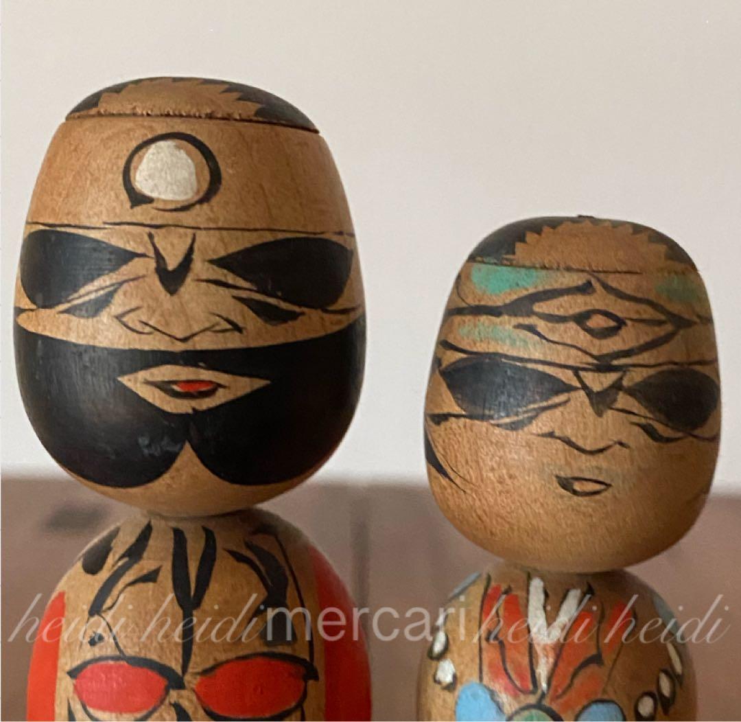 北海道　アイヌ　こけし　人形