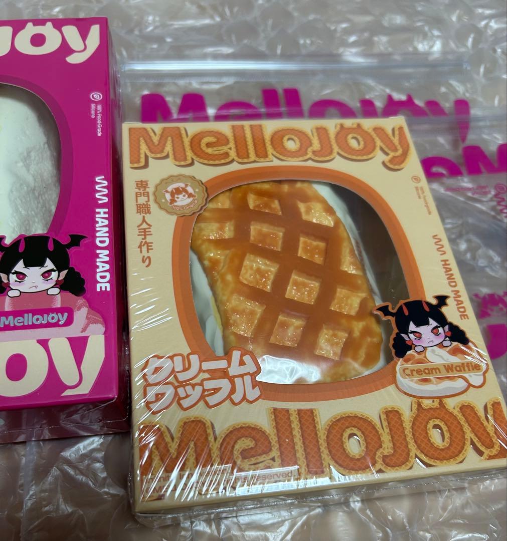 Mellojoy 大満足焼き餅　クリームワッフル　スクエア