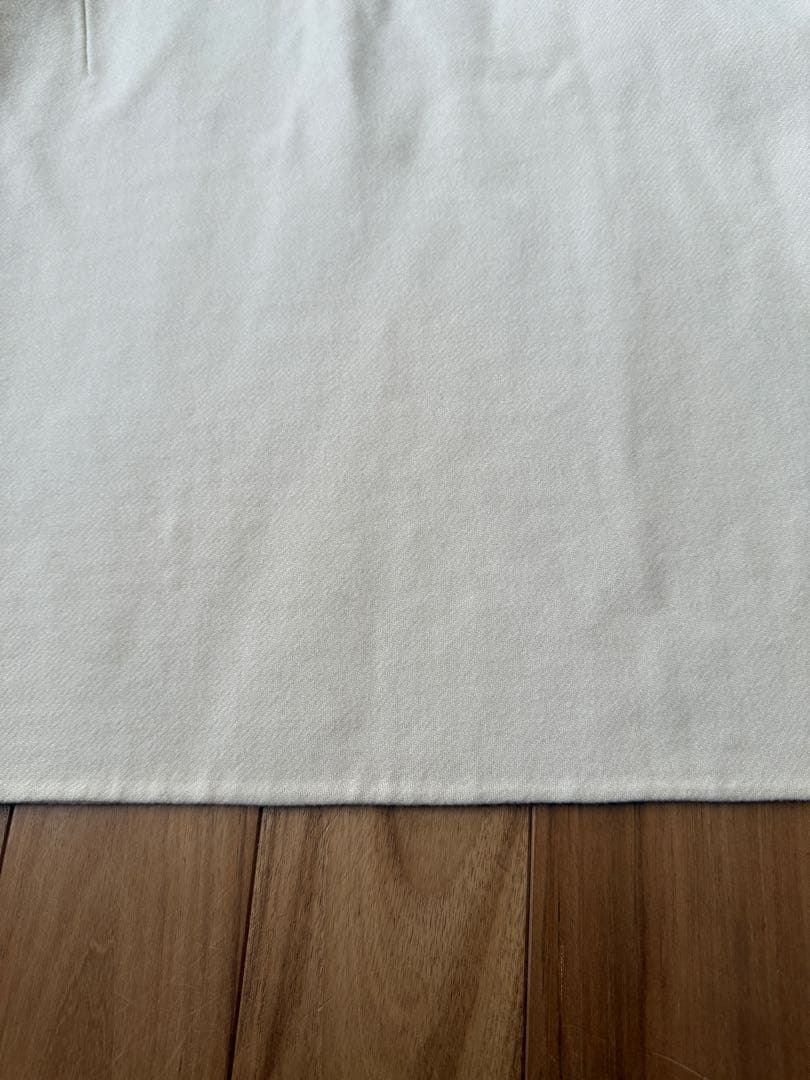 ドゥロワー drawer メルトンノーカラーコート　38 ブラミンク　コクーン