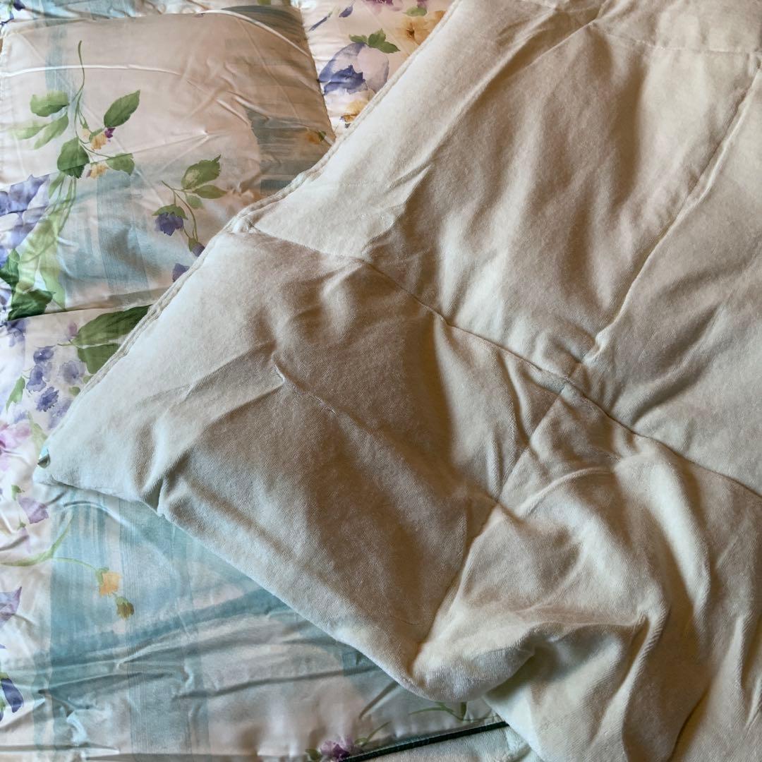 ホワイトグースダウン95％ 羽毛肌掛け布団(ダウンケット)シングル