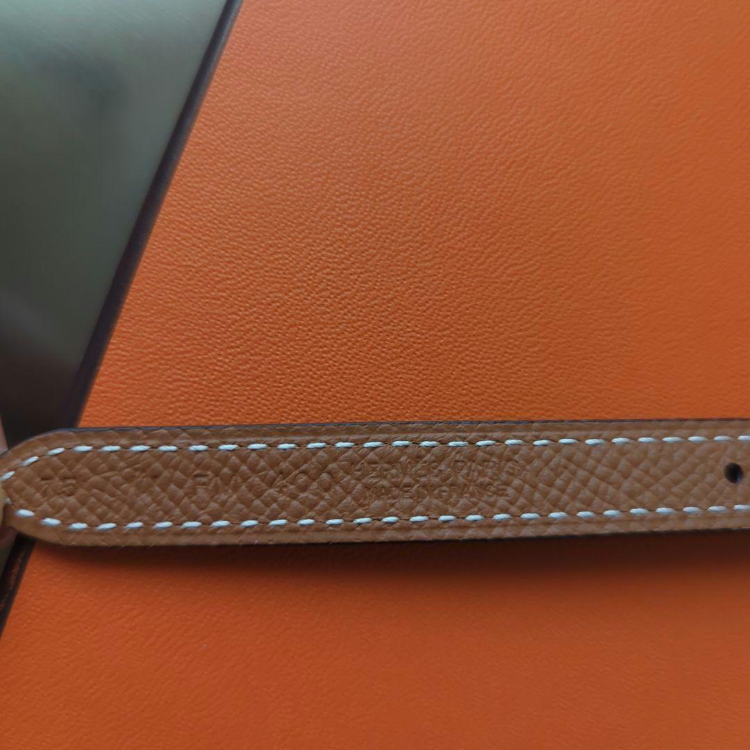 最終価格！新品【HERMES】エルメス ゴールド✕ブラック13mm W刻 ベルト