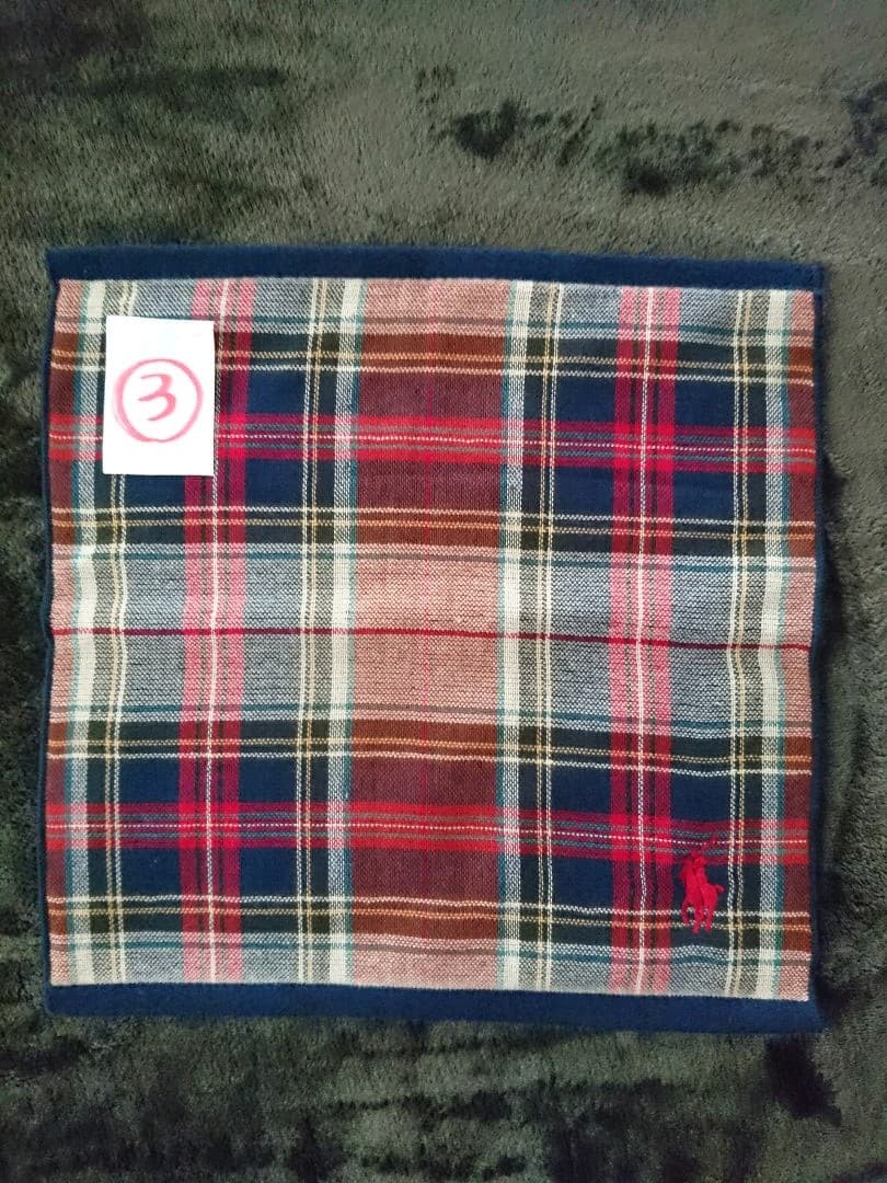 【新品】RALPH LAURENタオルハンカチ