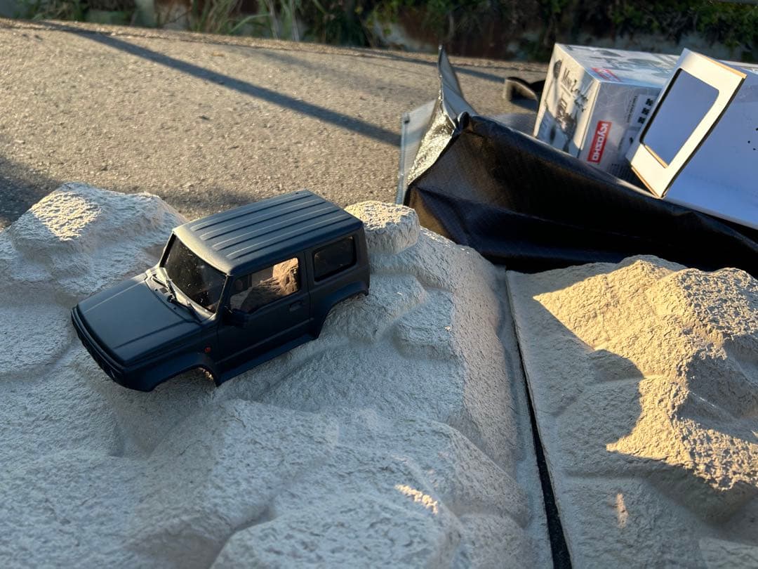 使用期間はたった一回！ ミニッツ4×4 ジムニーシエラ　別売りコース付き