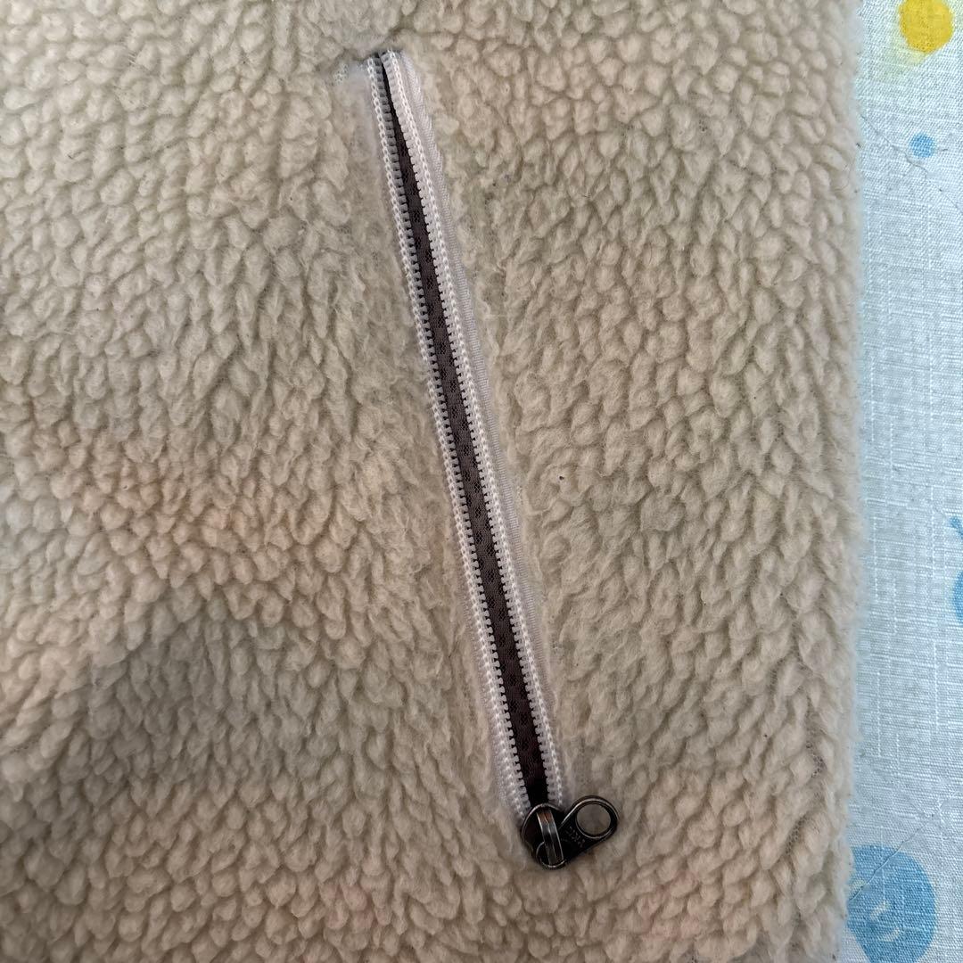 R*4様 patagonia フリースベスト ベージュ/ネイビー