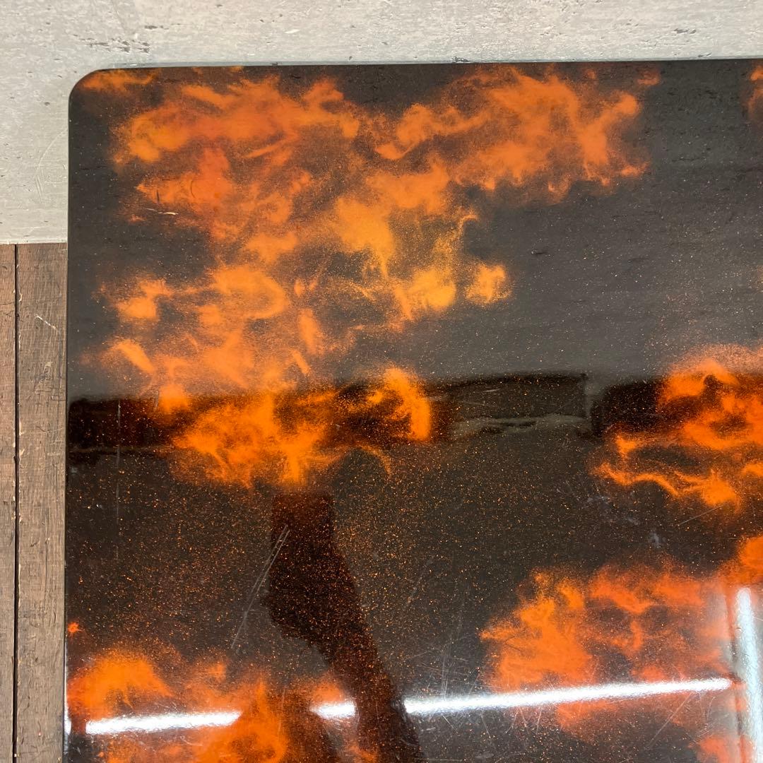 昭和レトロ 津軽塗 漆塗り 長方形 座卓 センターテーブル ローテブル 古民家