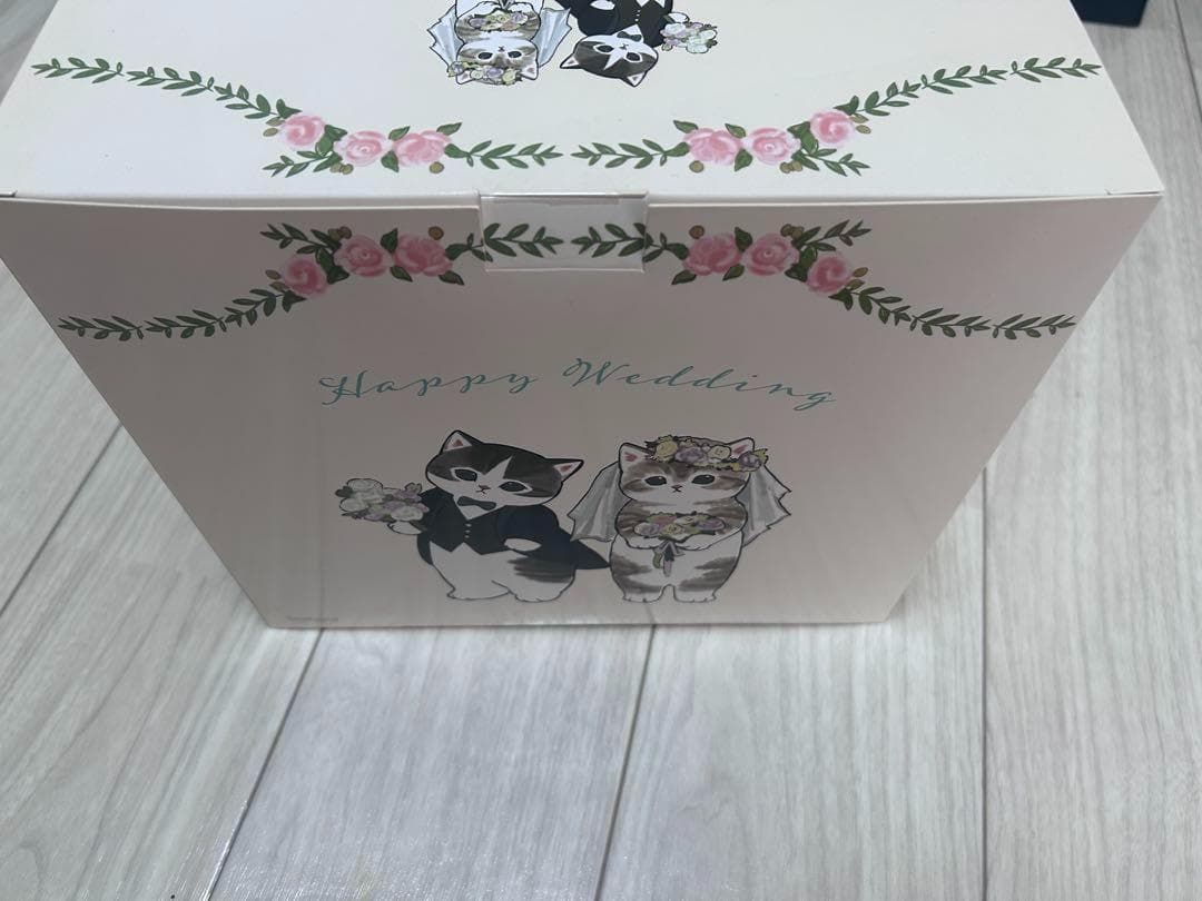 新品未使用 mofusand ウェディングぬいぐるみセット完全受注品