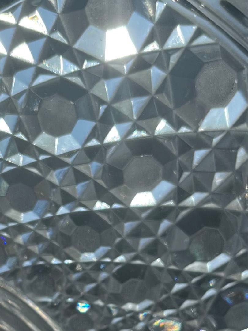 Baccarat　オールドバカラ/※美品　ディアマン 大型フルーツコンポート