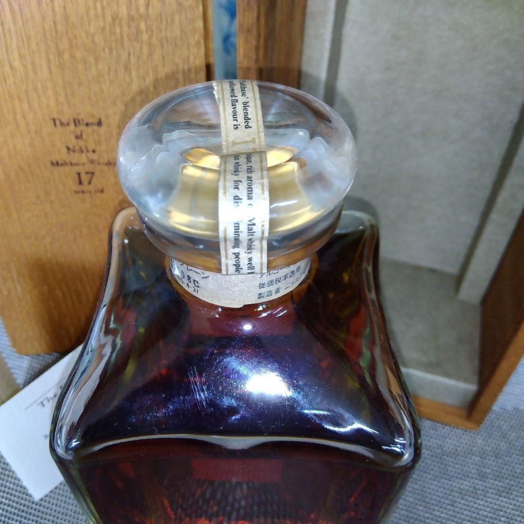 ★ 特級　ザ・ブレンド・オブ・ニッカ 17年   木箱、冊子、外箱付