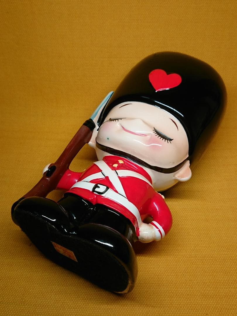 人形　 衛兵　陶器　ルネ　オブジェ　置物　インテリア　工芸品　美術品　A1092