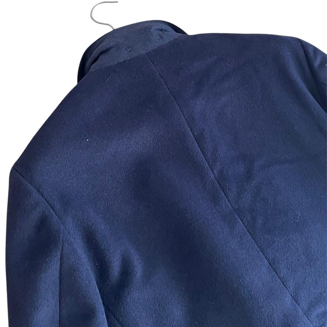 ✨美品✨PAPAS パパス アンゴラ60% ウール スーツ ネイビー 希少 秋冬