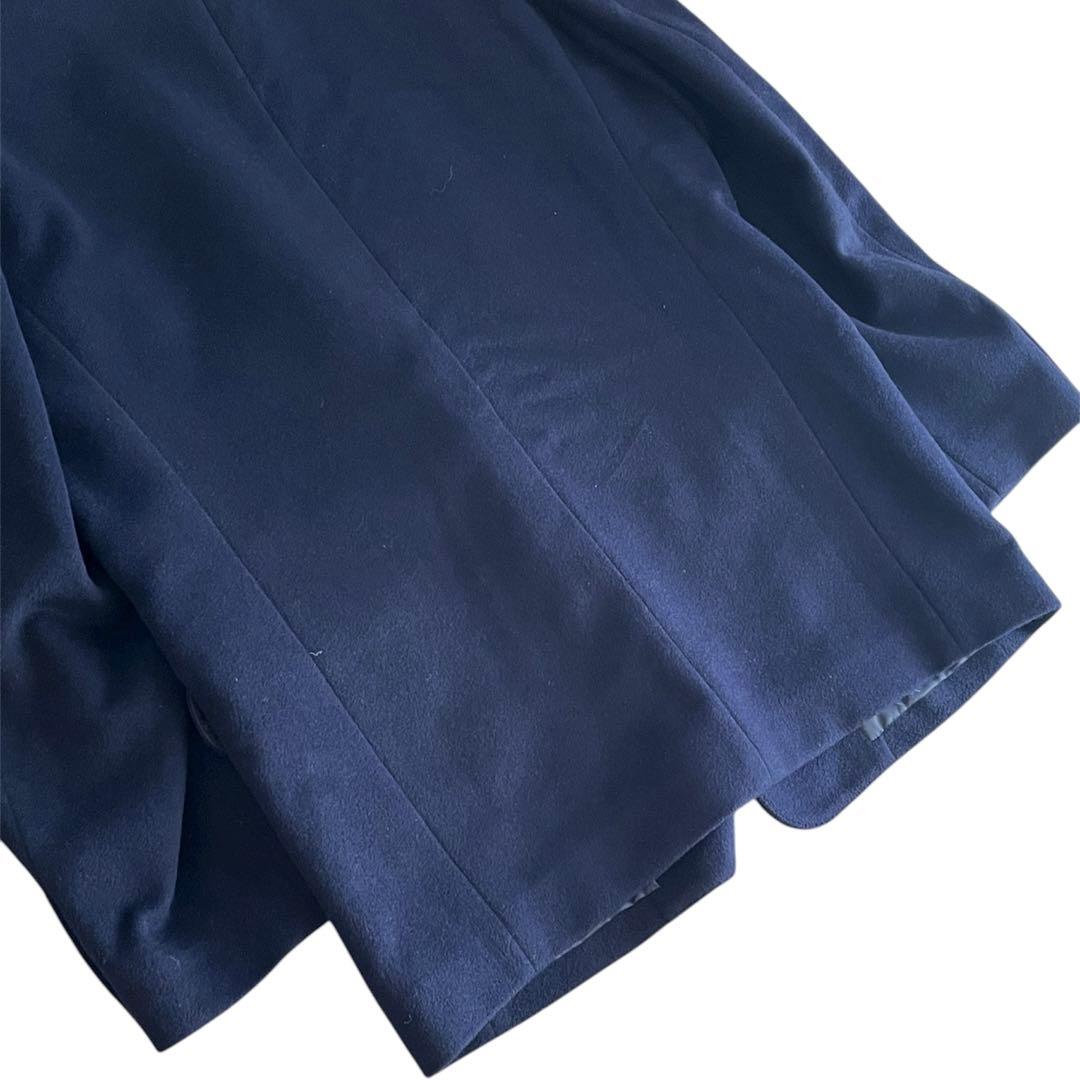 ✨美品✨PAPAS パパス アンゴラ60% ウール スーツ ネイビー 希少 秋冬