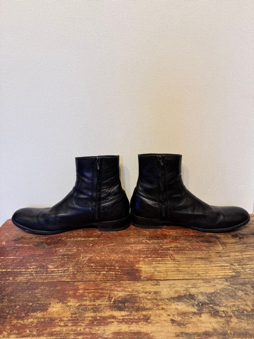 RUDE GALLERY ルードギャラリー サイドジップ ブーツ ブラック