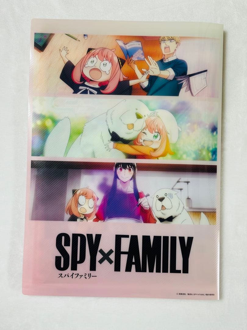 SPY×FAMILY クリアファイルホルダー A4クリアファイル多数　おまけ付き