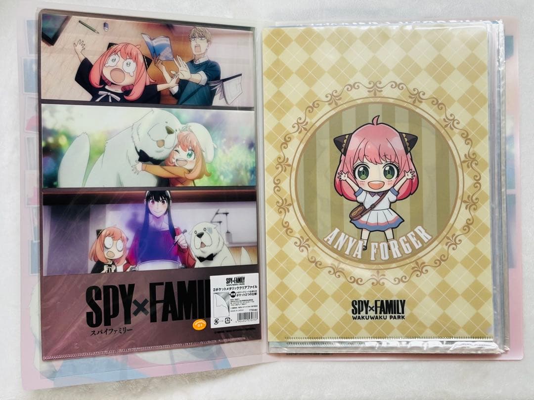SPY×FAMILY クリアファイルホルダー A4クリアファイル多数　おまけ付き