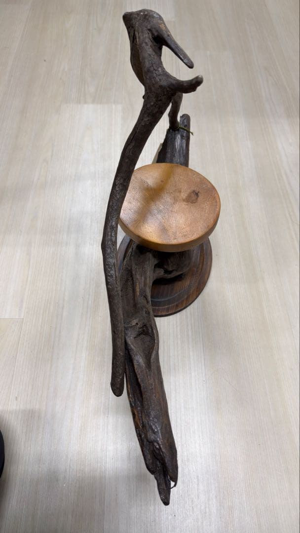 Tetsuzan 木製置物 日本のデザイン