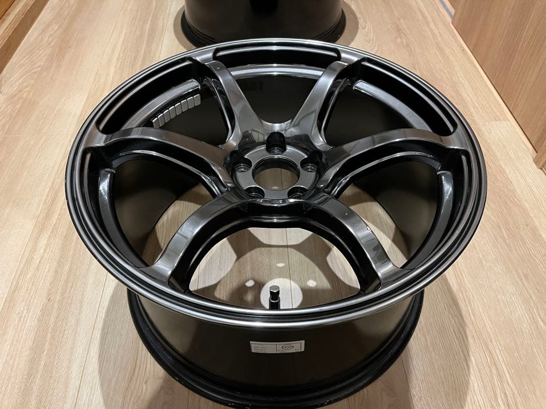 【Rc】② ACHT6 18インチホイール2本9.5j+45 PCD100