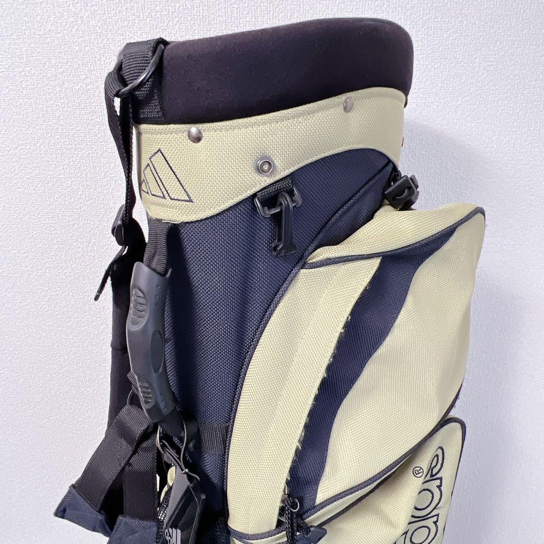 adidas アディダス キャディバッグ スタンド型 6分割 セルフプレー 希少