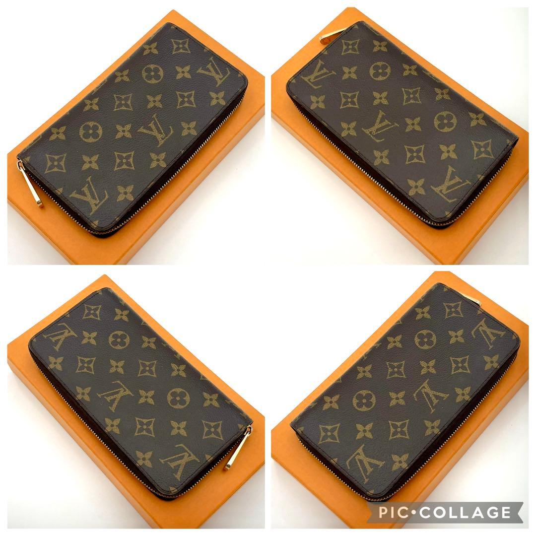 ルイヴィトン　ジッピーウォレット　モノグラム　ラウンドファスナー　長財布
