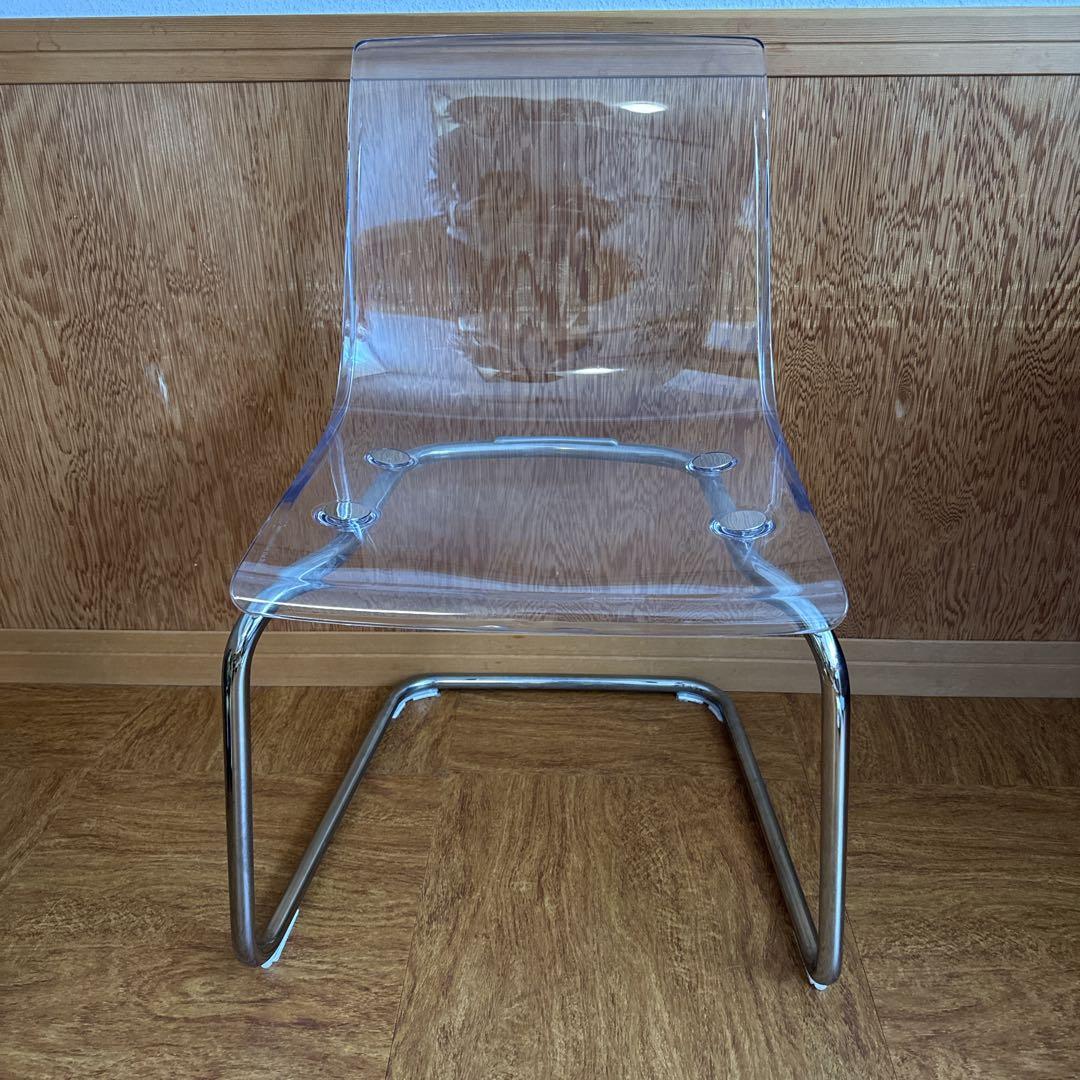 IKEA トービアスチェア　透明　椅子