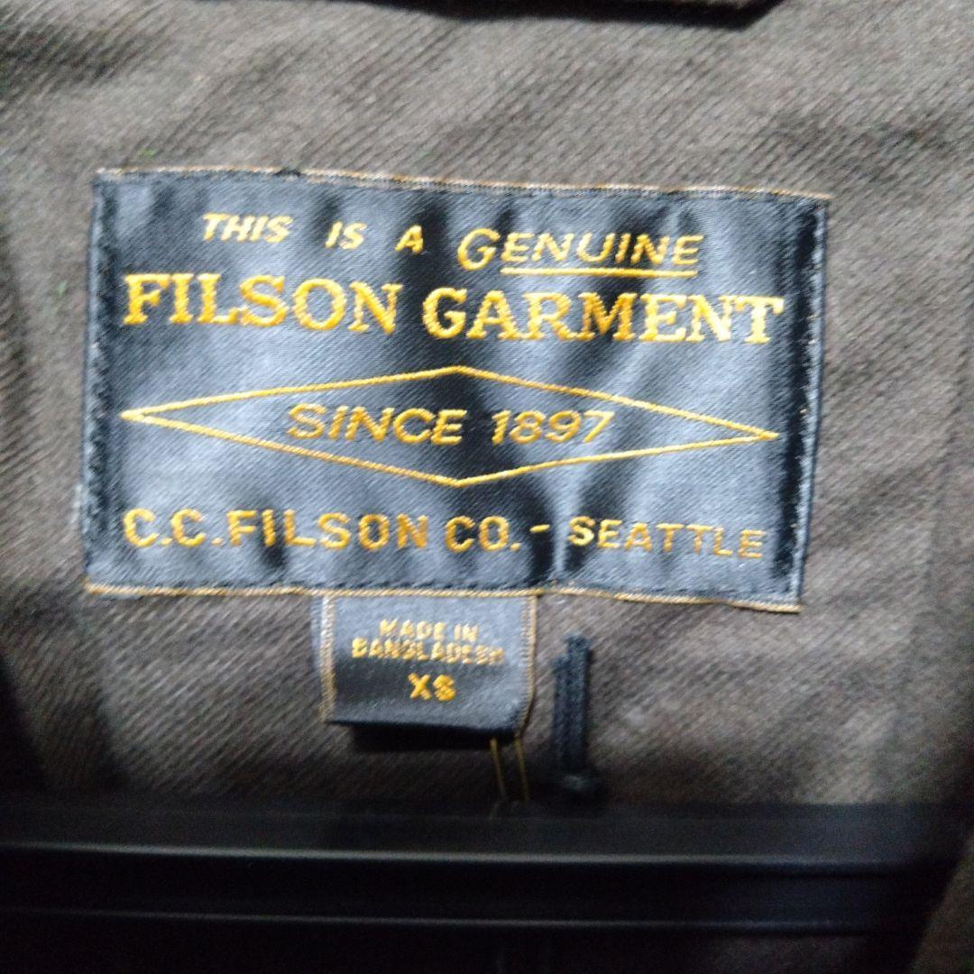 すぐ発送可　フィルソン　ラインド・マッキノー・ウール・ジャックシャツ　XS