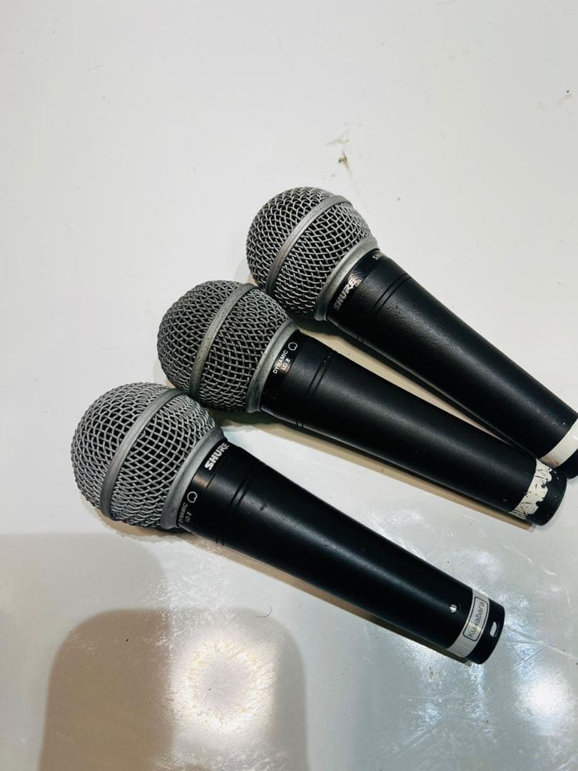 SHURE ダイナミックマイク 3本セット DYMAMIC LO Z 動作品