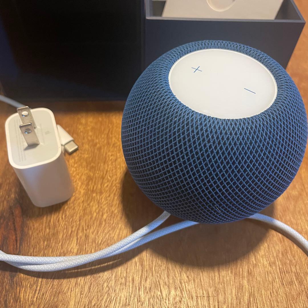 【Apple】pod mini ブルー スマートスピーカー 本体