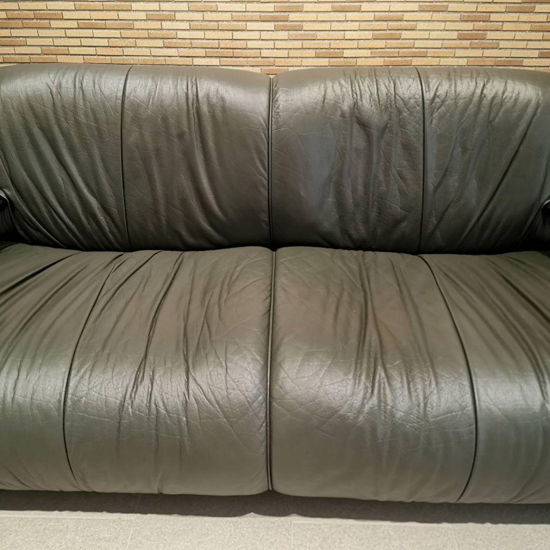 ◇MORISHIGE　森繫｜G-アーク｜本革張り｜2Pソファ