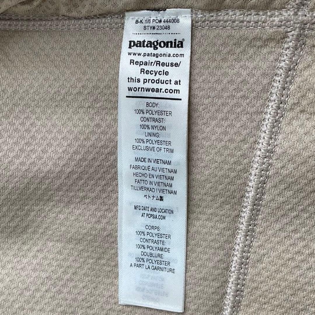 パタゴニア レトロ ベスト Sサイズ フリース ベージュxネイビー