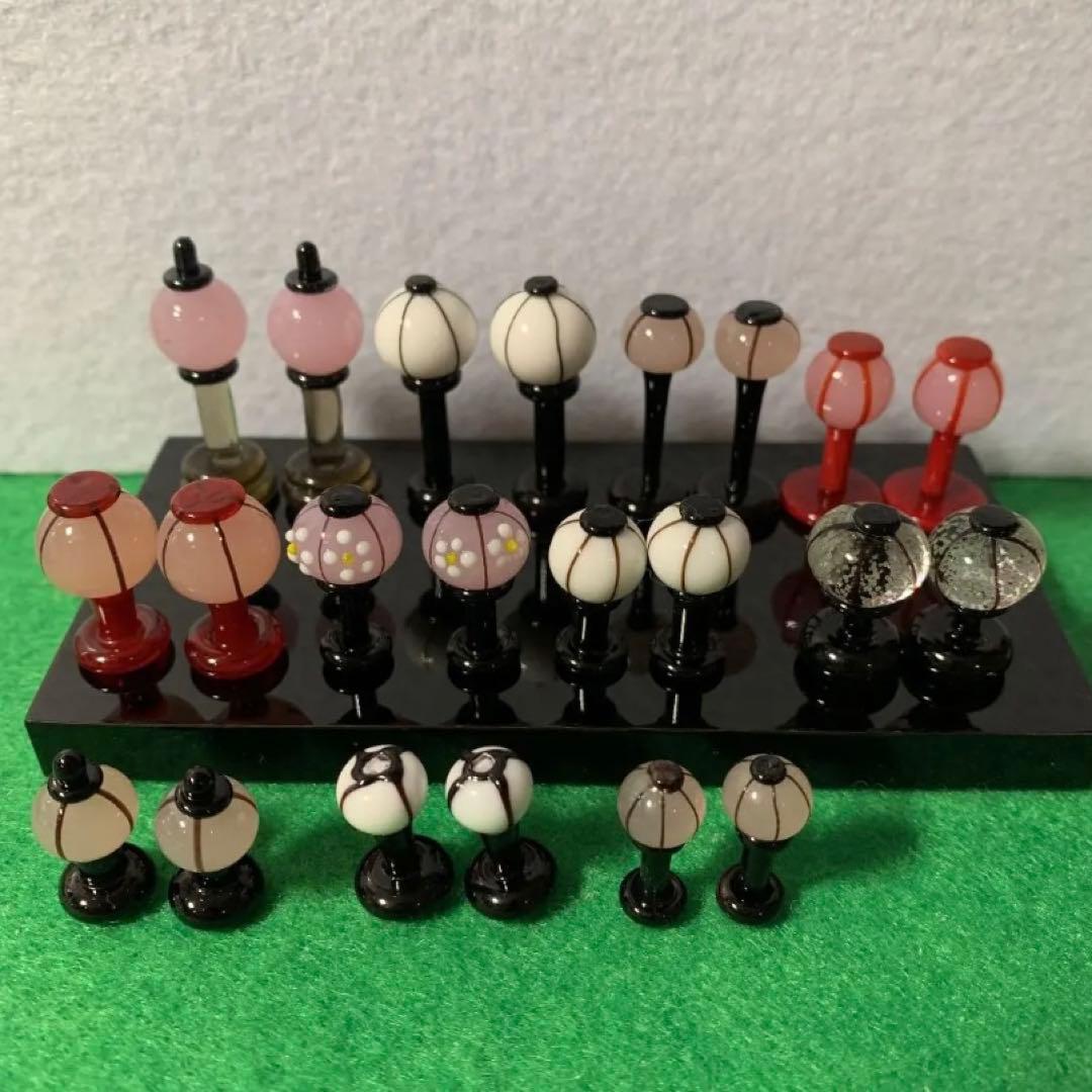 ぼんぼり　ガラス細工