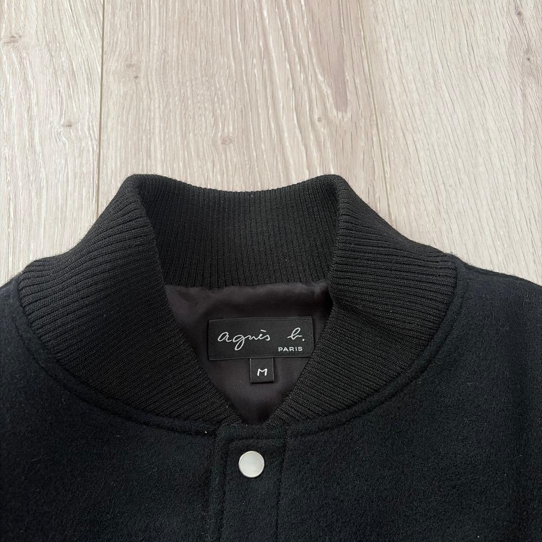 美品　アニエスべー　FRAGMENT / V.A スタジャン　sizeM