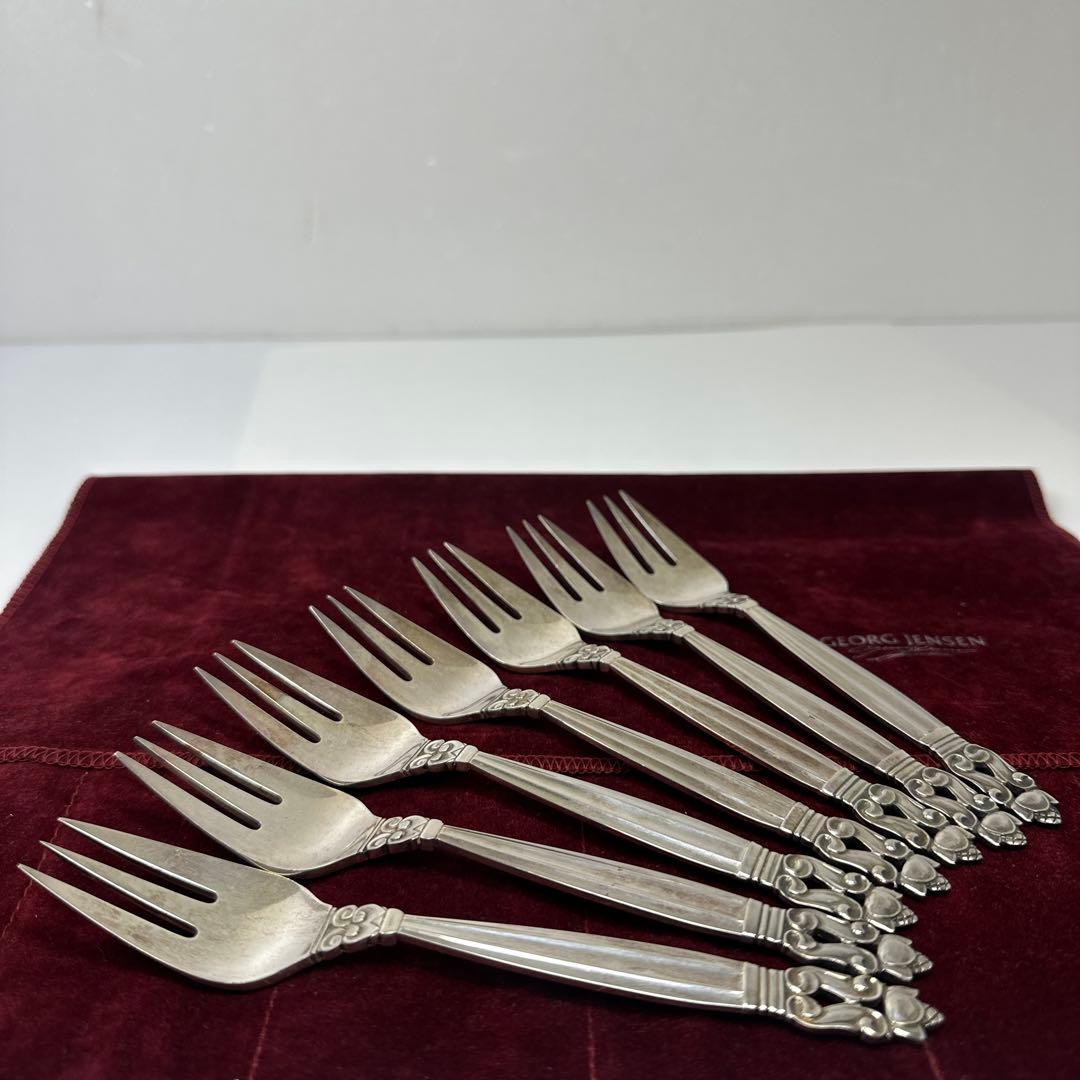 ジョージジェンセン　エコーン　シルバーフォーク7本　348g