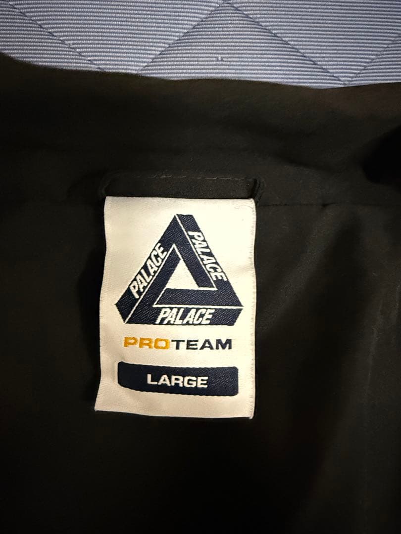 PALACE PROTEAM ジャケット Lサイズ 黒/青