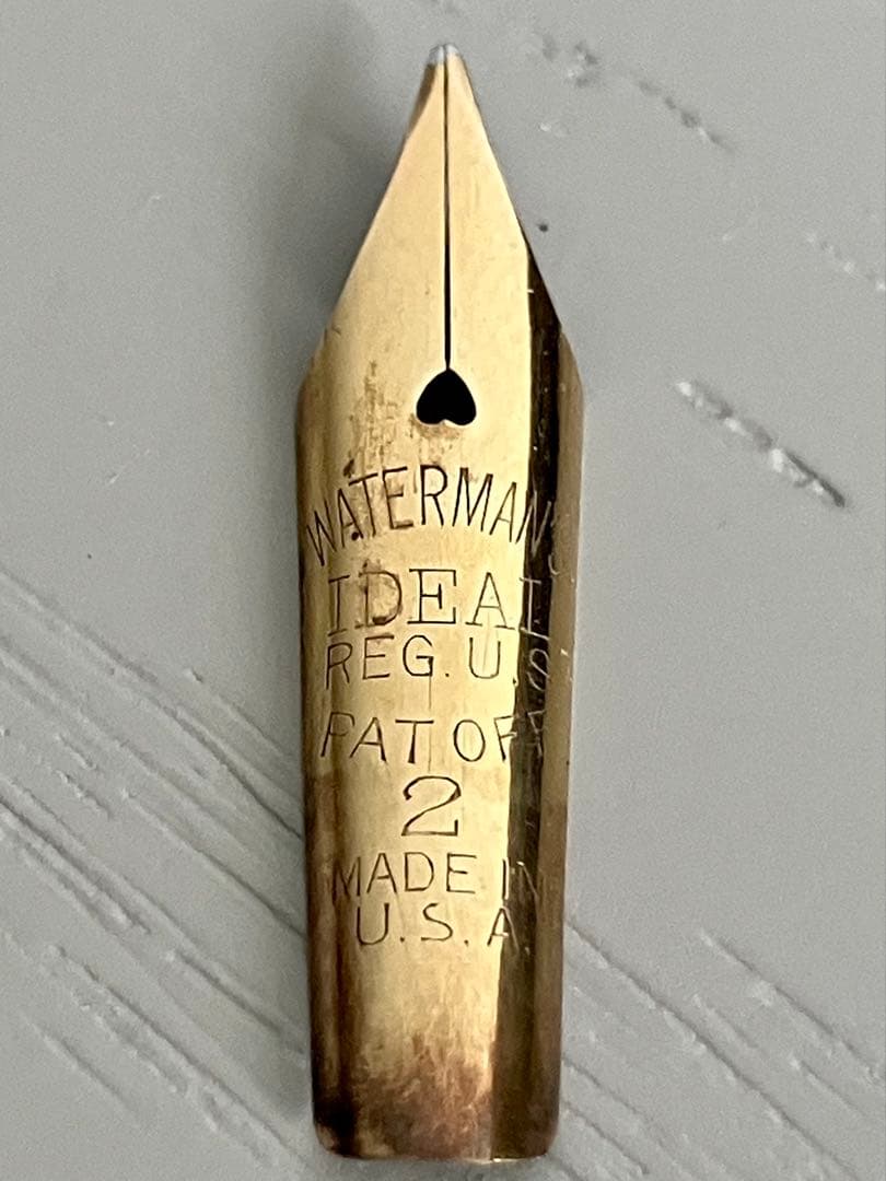 Waterman Ideal Red Rippleウォーターマン 万年筆 52