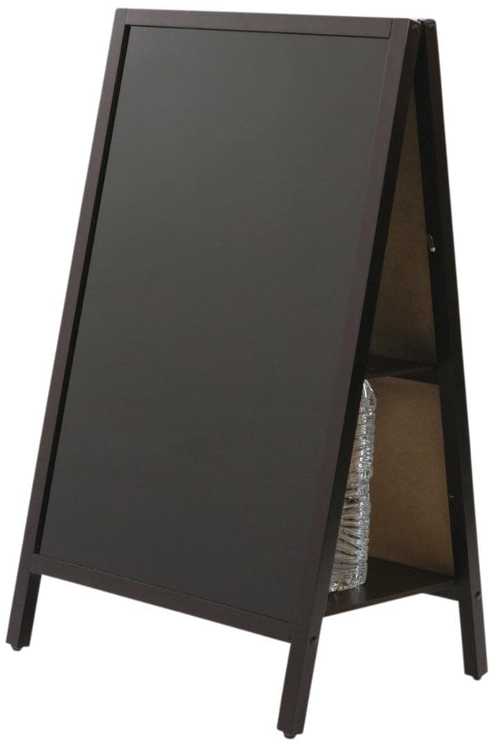 お店の看板に　耐風転倒防止ブラックボードマルチ機能両面ボード