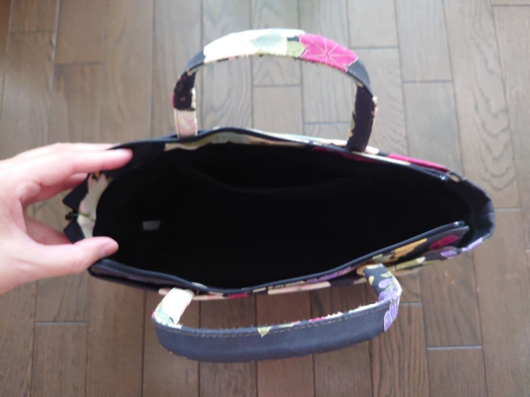 く*ー様 利休バッグ　着物バッグ　和装バッグ　未使用品　美品　美しい花柄　レア