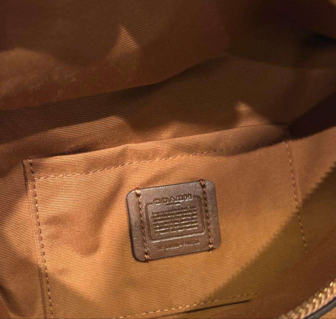 COACH ボディバック ウエストバッグ ブラウン