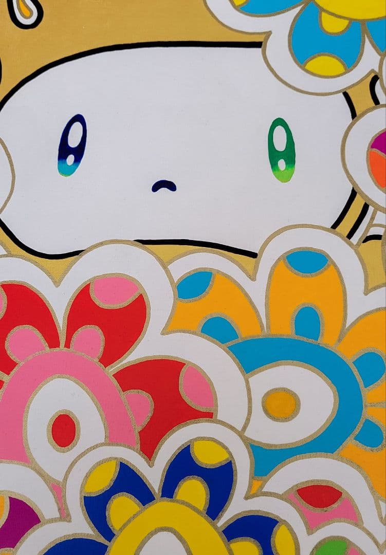 ★鈴木哲也★S20 現代アート 原画 絵画 ポップアート ★送料無料#145