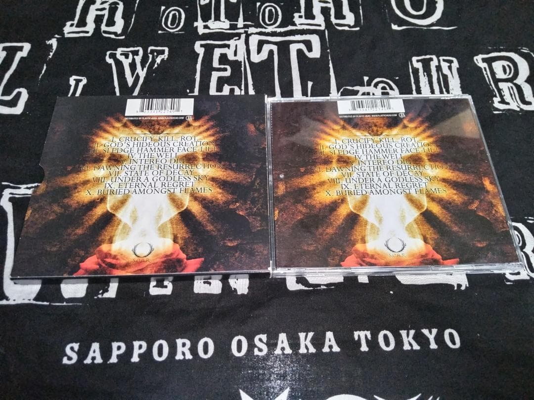 Rose Funeral / Crucify.Kill.Rot. CD デスコア