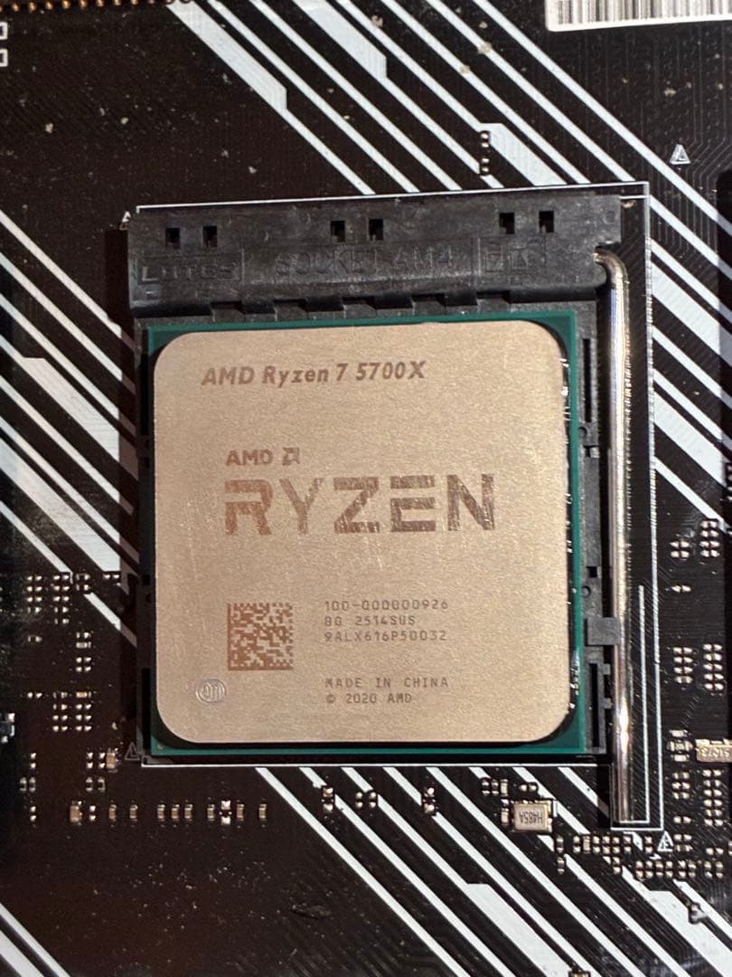 動作確認済みRyzen7 5700x prime a520m-kのセット商品です