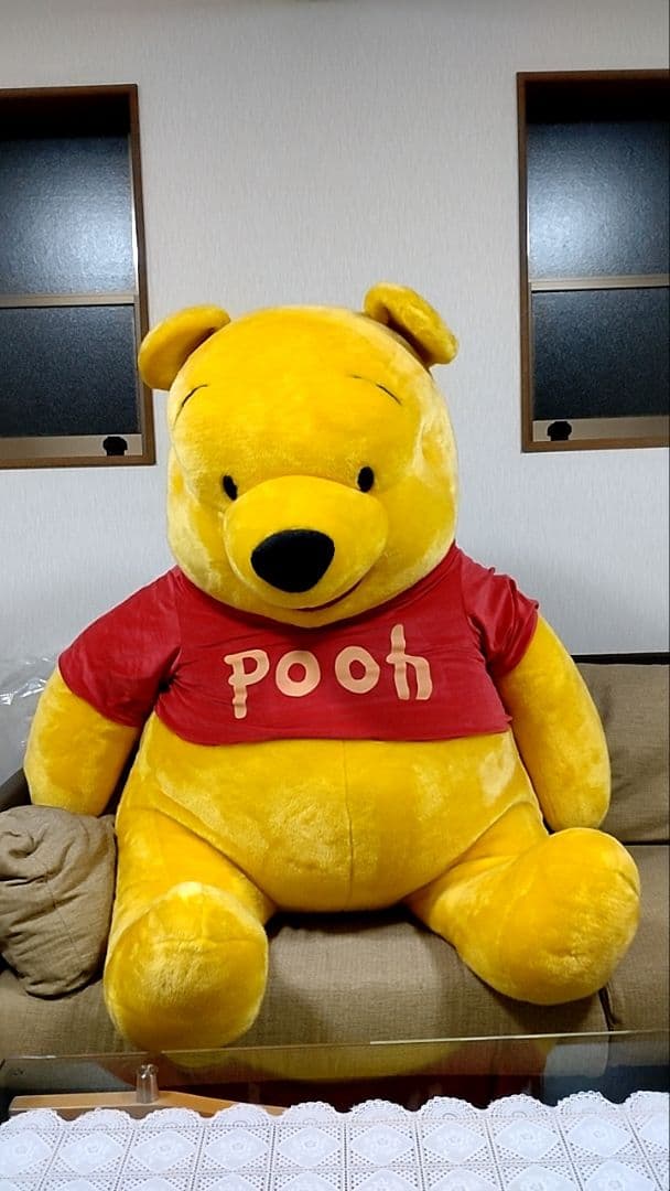 くまのプーさん　巨大　ぬいぐるみ