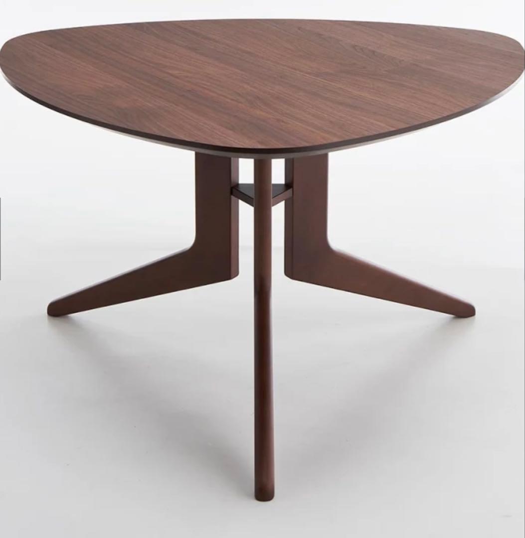 【美品】三角テーブル ウォールナット