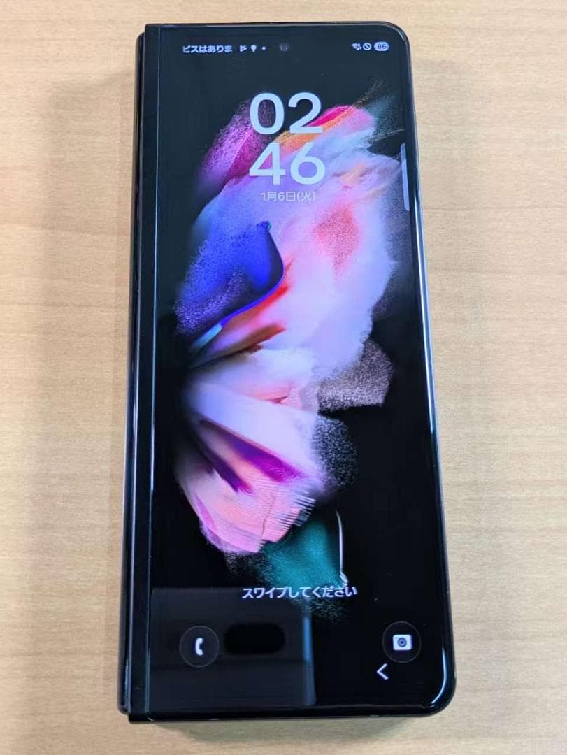 スマートフォン本体 010600D Galaxy Z Fold3(5G) SCG11 256GB