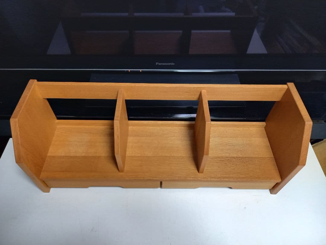 北欧モダン　ナチュラル　オーク　楢　無垢材　サイドラック　ブックシェルフ