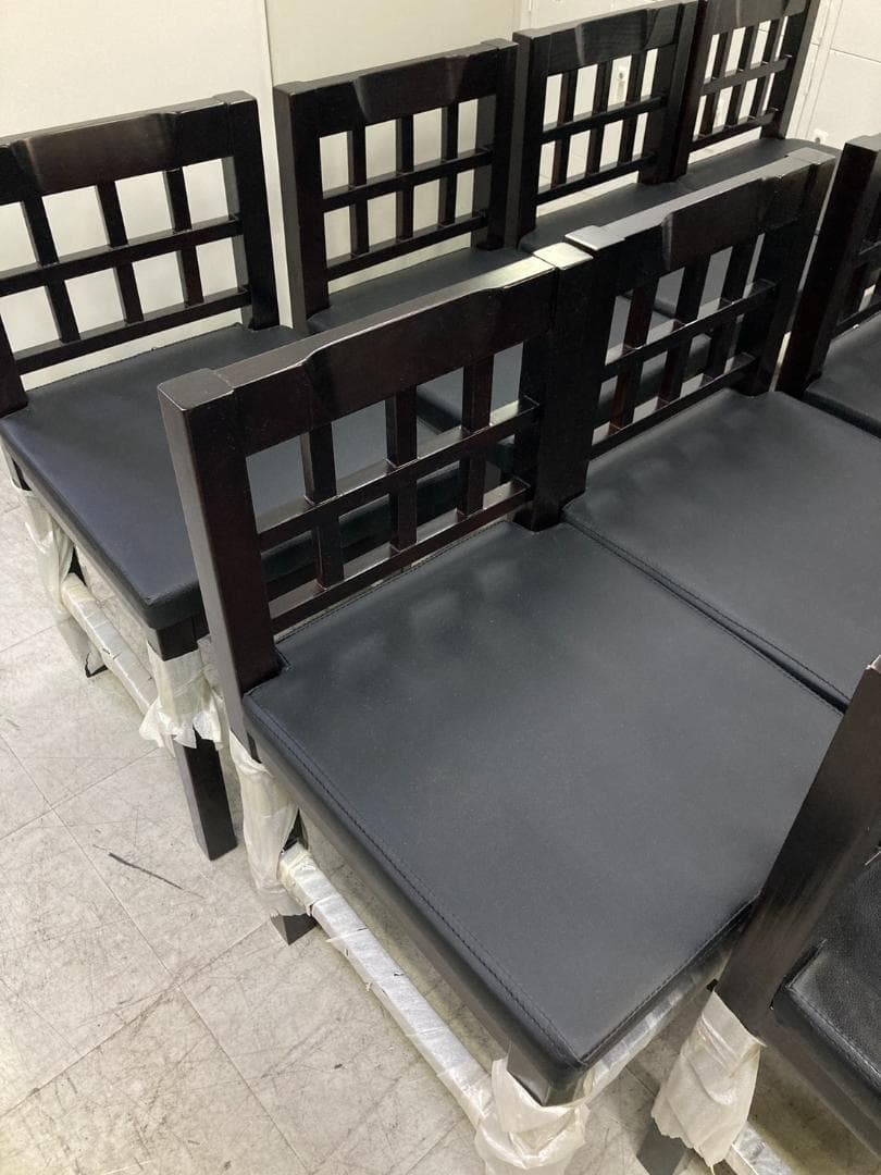 業務用 和風椅子　和いす 店舗 居酒屋　うどん　そば店　食堂　11脚セット品