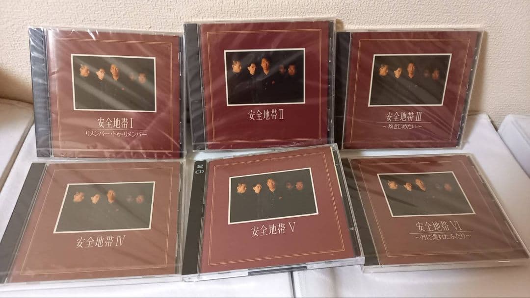 ★廃盤 CD 安全地帯　MEMORIAL COLLECTION 12枚組