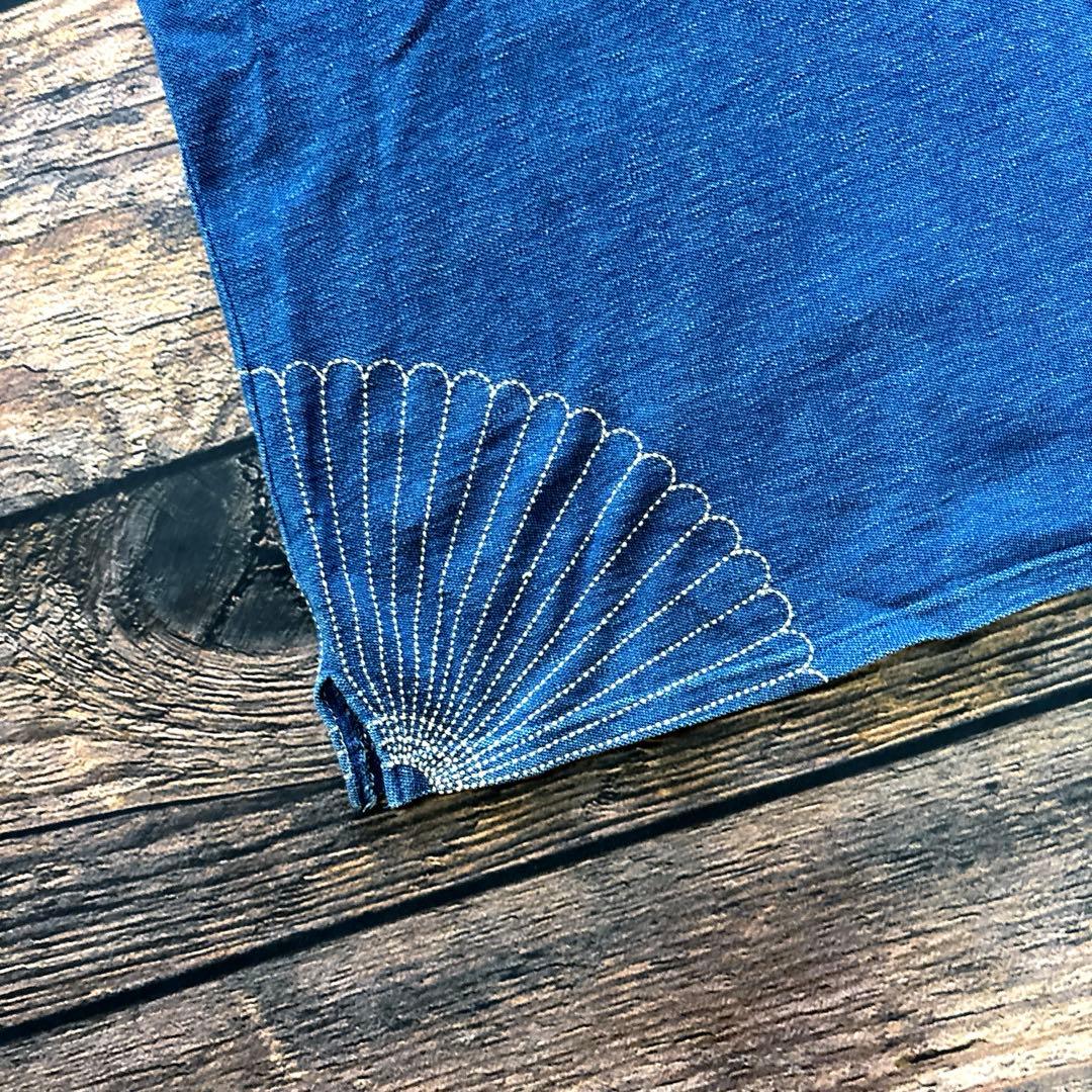 トップス KAPITAL / indigo polo shirts